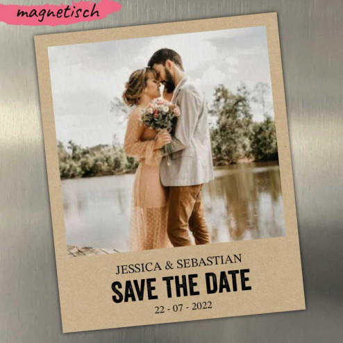 Save the Date Kühlschrankmagnet