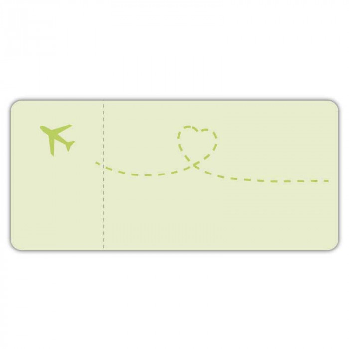 Einladungskarte Als Flugticket Boarding Pass