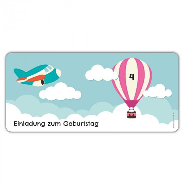 Einladungskarten Zum Kindergeburtstag Als Boarding Pass Flugticket