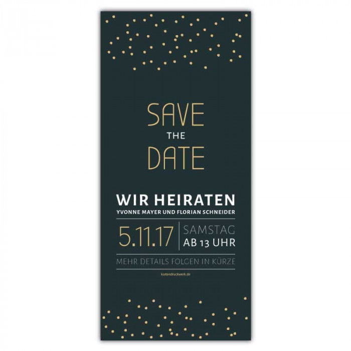 Save The Date Karten Hochzeit Modern