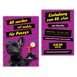 Alt werden ist nichts für Pussys