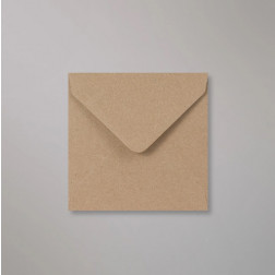Briefumschläge  Kraftpapier Quadrat 116x116 mm