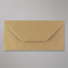 Briefumschlag-Kraftpapier-DL