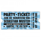 Einadungskarten- VIP-Retro-ticket-Eintrittskarten-gestalten-40.-30.-50.-Geburtstag-Einladung-Party-blau-Oktoberfest-bayrisch