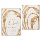 Save-the-date-karte-gold-modern