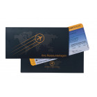 Tickettache Tickethüllen für Flugticket Boarding Pass Einladung
